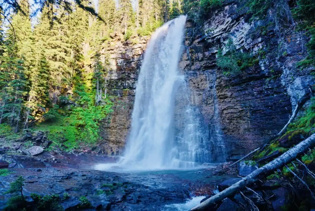 Glacier National Park Virginia Falls