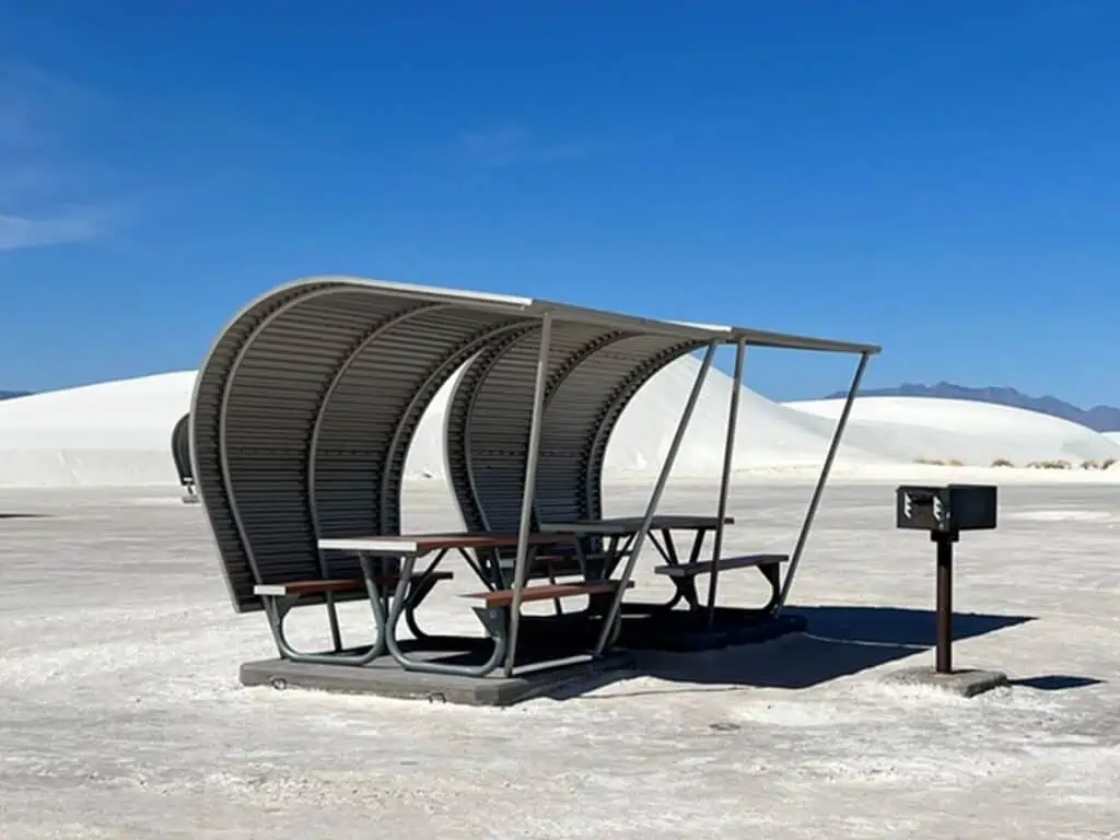 white sands picnic