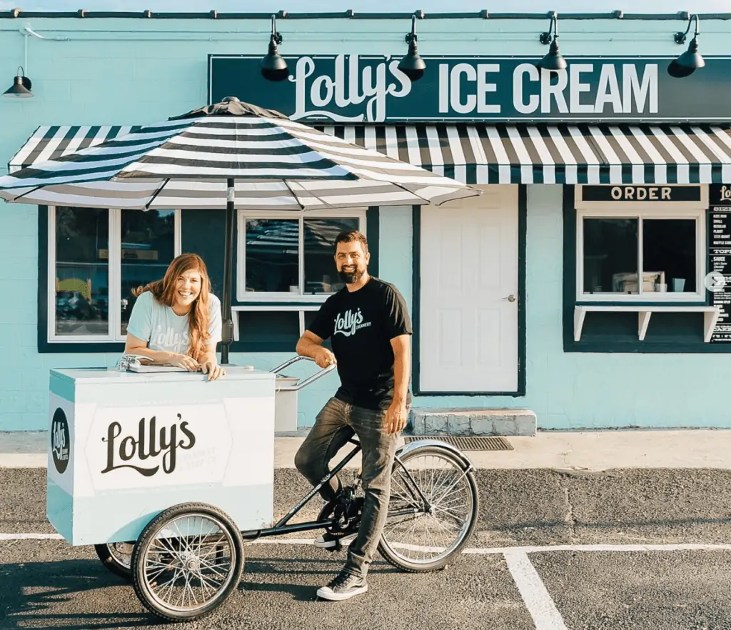 Lolly's Creamery in Virginia Beach