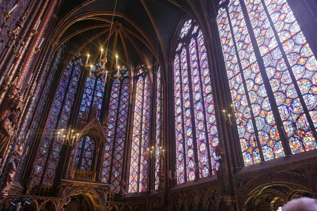 Saint Chapelle in Paris France
