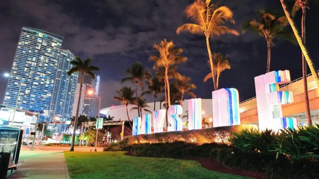 Bayside Marketplace in Maimi, Florida