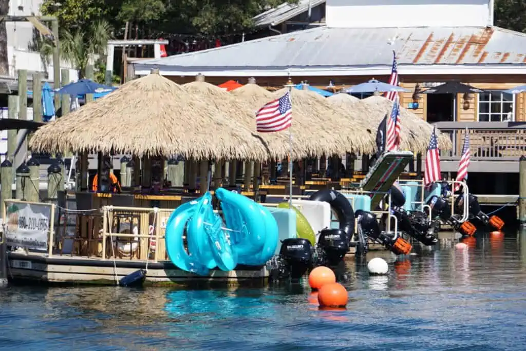 Destin Floating Tiki Bars