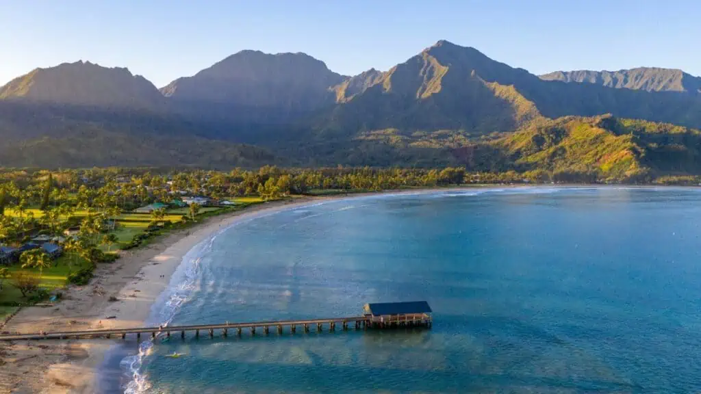 Hanalei Bay, Kauai, Hawaii