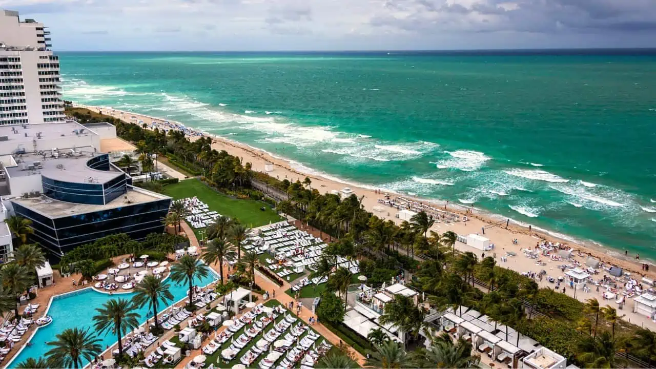 South Beach in Miami, Florida