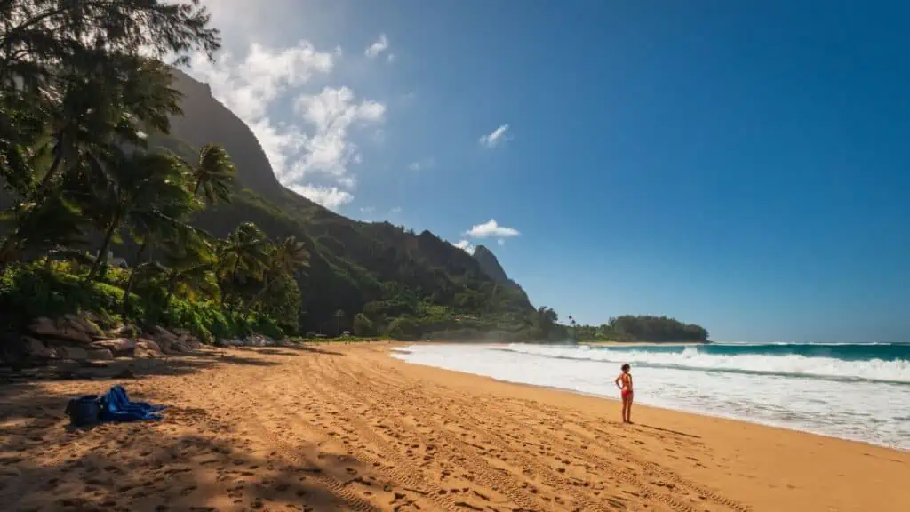 Tunnels Beach (Makua Beach), Kauai, Hawaii