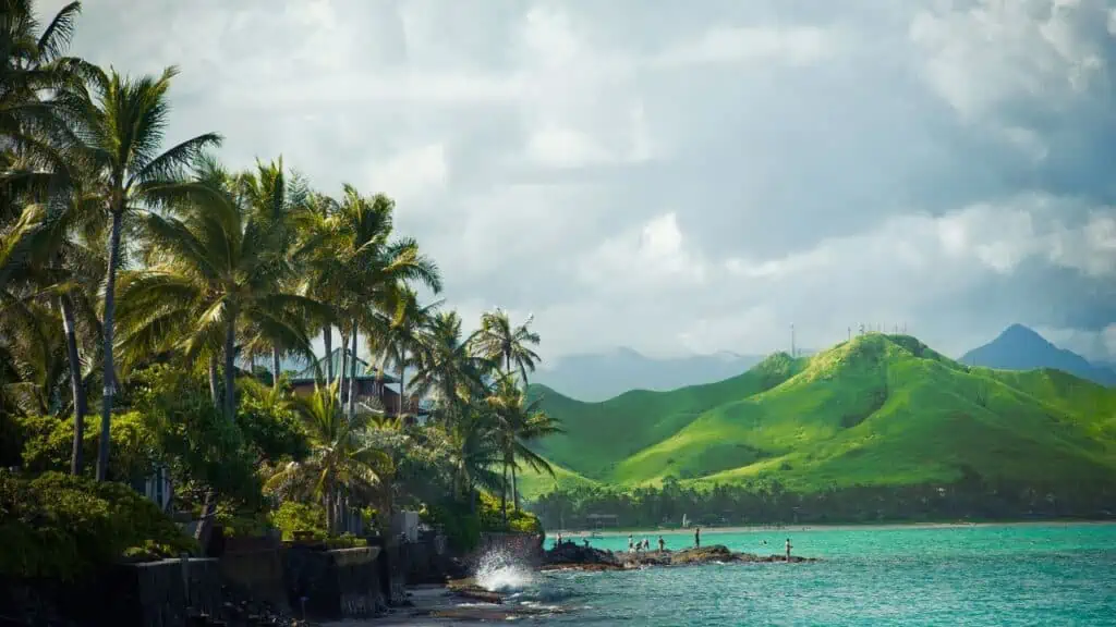 Windward coast of Oahu, Hawaii