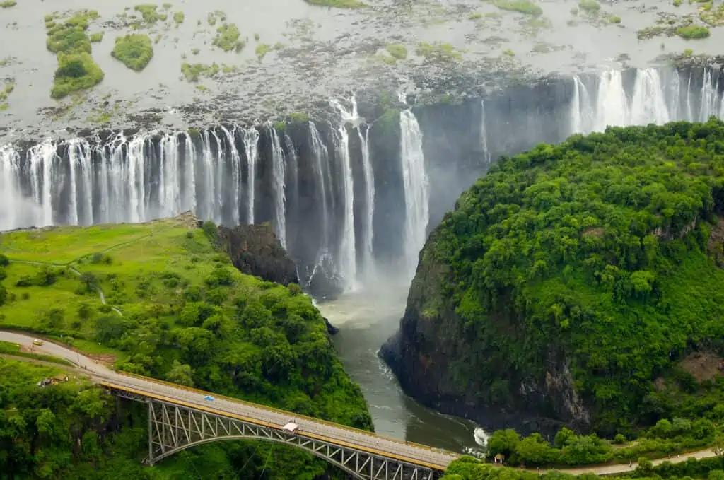 Victoria Falls Zambia and Zimbabwe