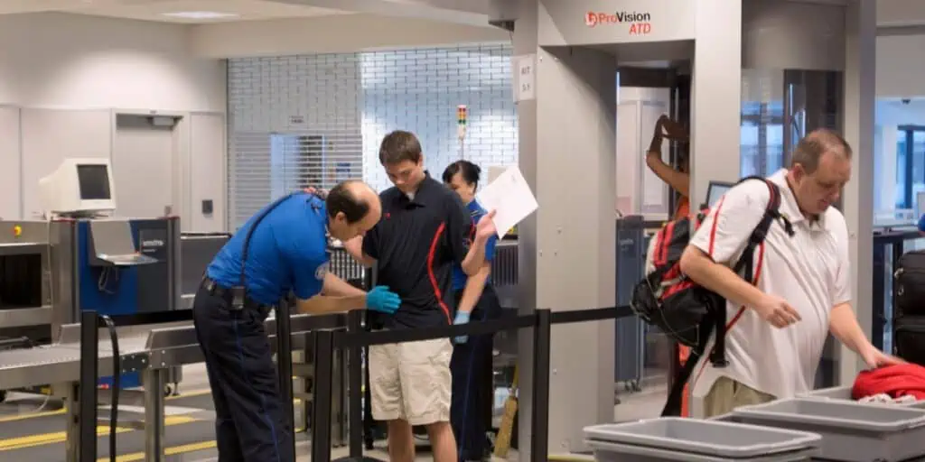 TSA body scanner