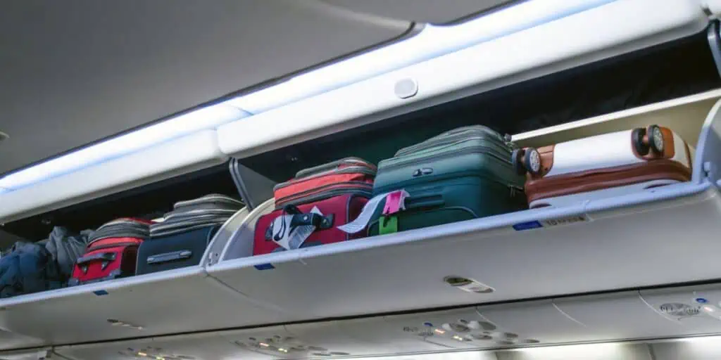 flight overhead bins