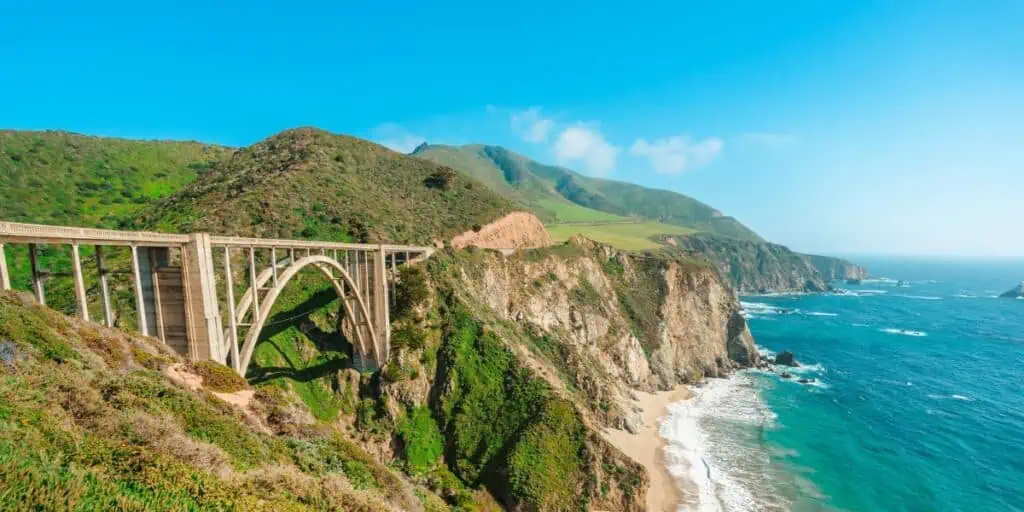 Bixby Creek Bridge on the Big Sur