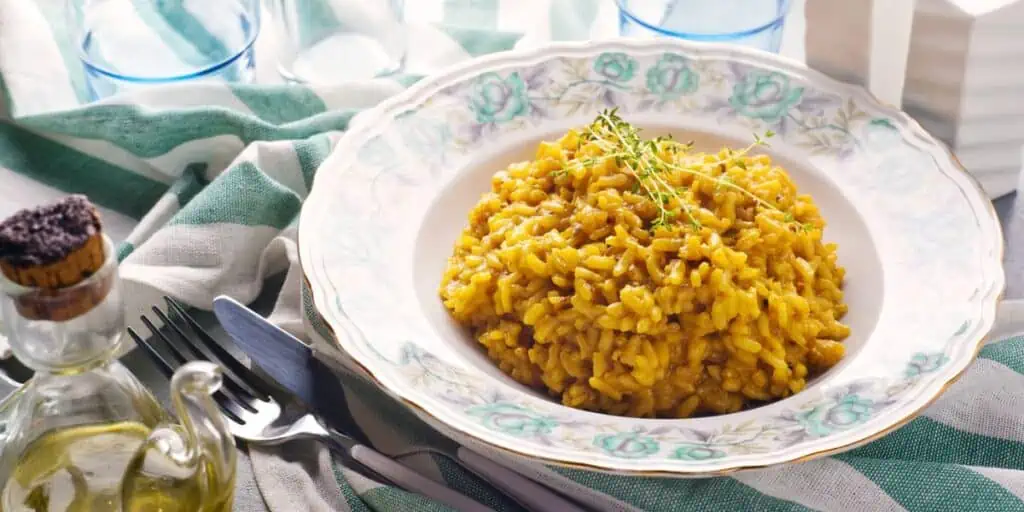 Risotto alla Milanese, Italian Food