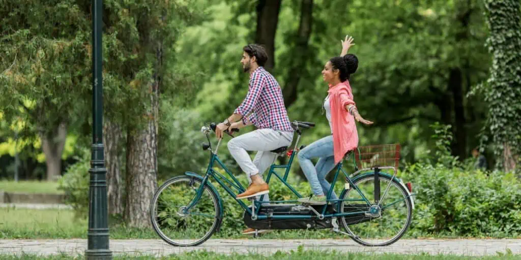 tandem bike