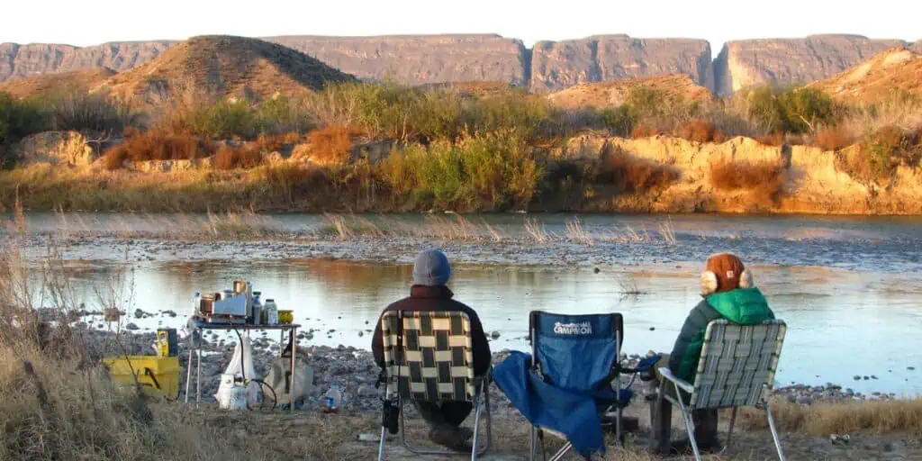 Big Bend National Park - Rio Grande River Camping