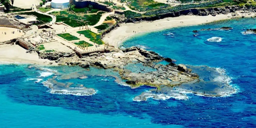 Caesarea Underwater Archaeological Park - Israel