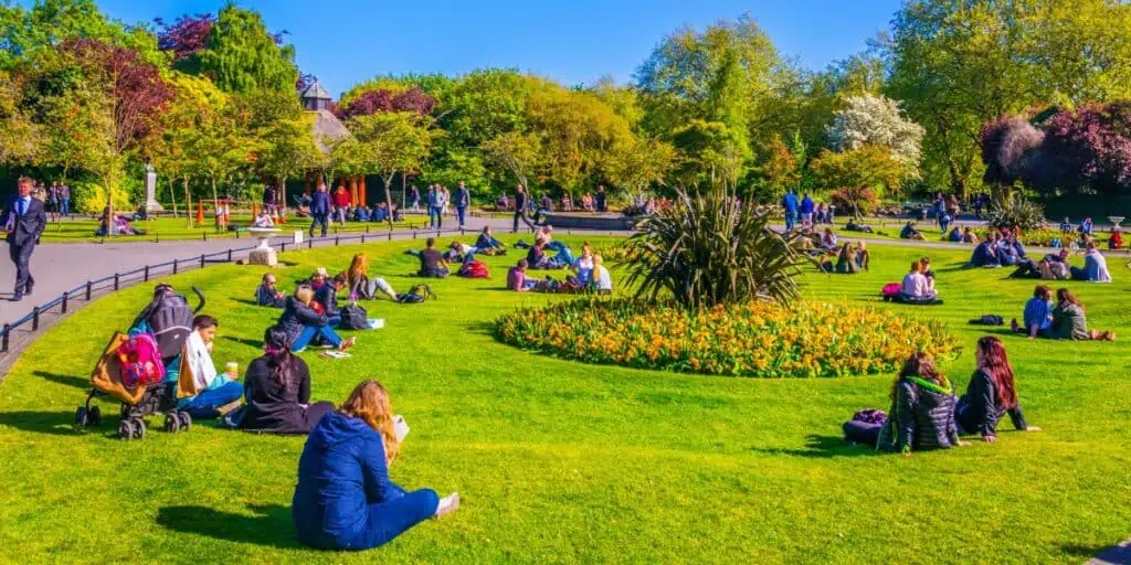 Dublin Ireland - St. Stephens Green