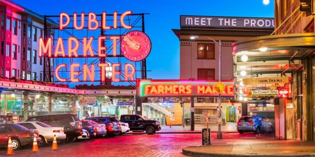 Pike Place Farmers Market Seattle