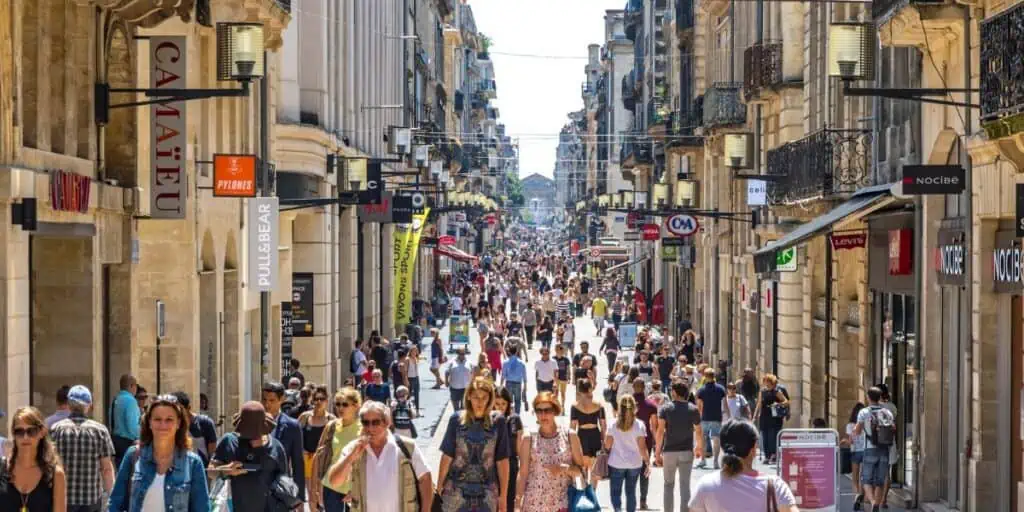 Rue Sainte Catherine - Bordeaux, France 