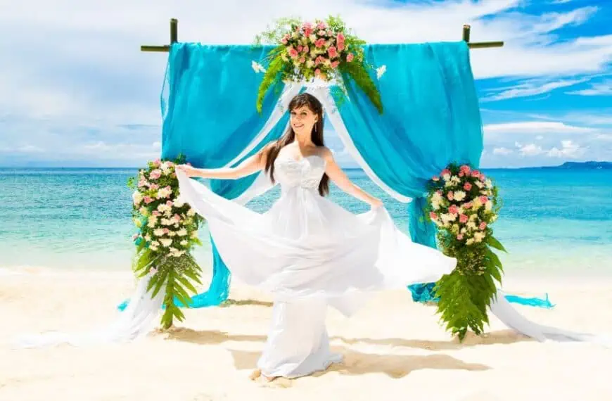 destination wedding beach