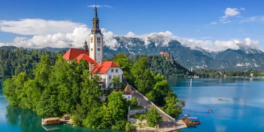 Assumption of Maria Church - Bled, Slovenia