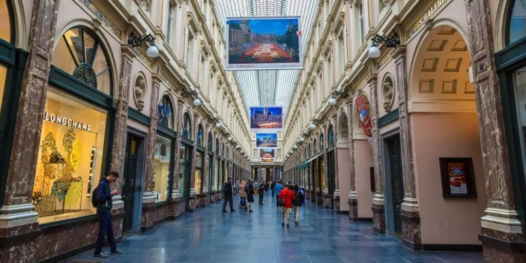 Royal Gallery Of Saint Hubert - Brussels, Belgium