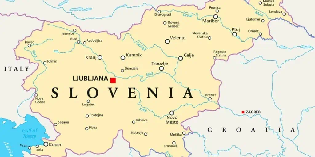 Slovenia Map