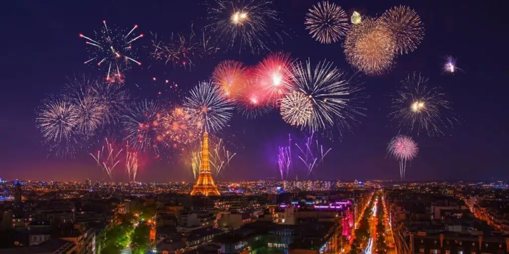 Paris, France NYE Fireworks