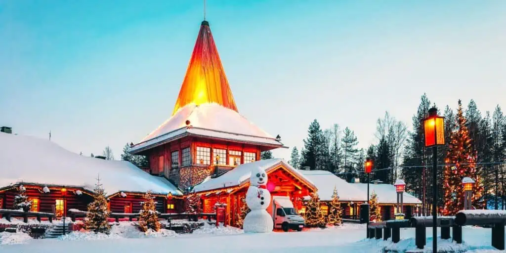 Santa Claus Village in Rovaniemi, Finland