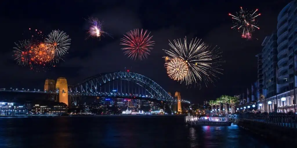 Sydeny, Austraila NYE Fireworks