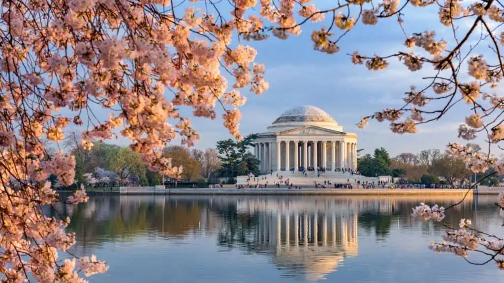 Jefferson Memorial in Washington DC