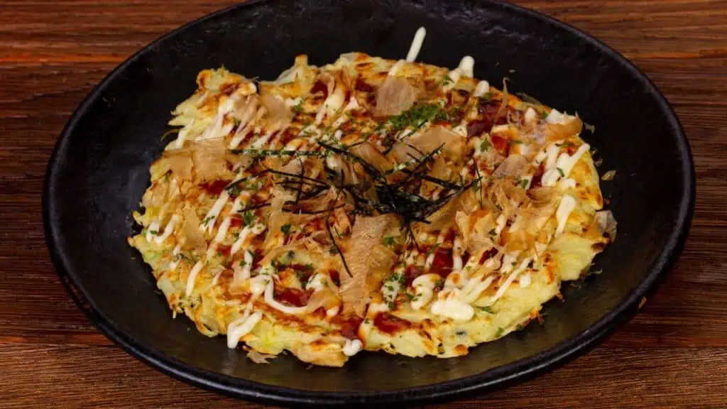 Okonomiyaki - Japanese Pancake