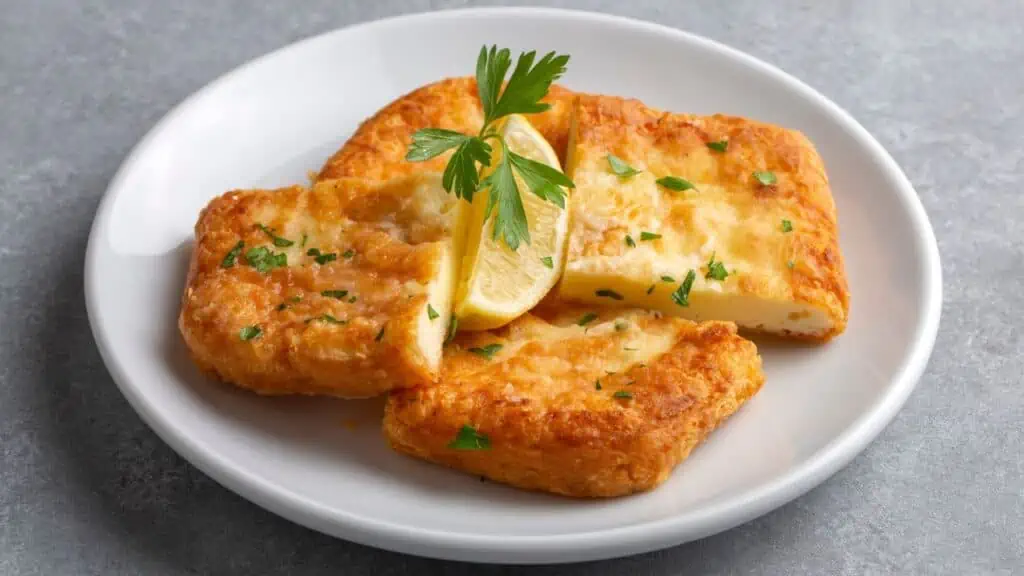 Saganaki - Fried Cheese