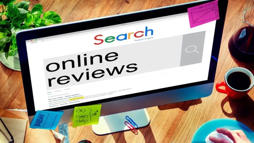 online reviews