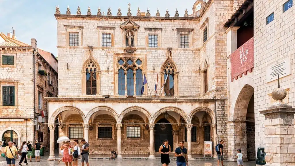 Dubrovnik, Croatia - Sponza Palace