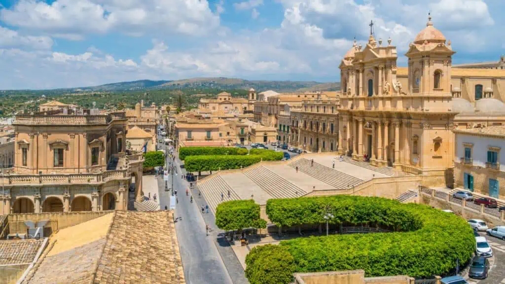 Baroque City of Noto in Sicily, Italy