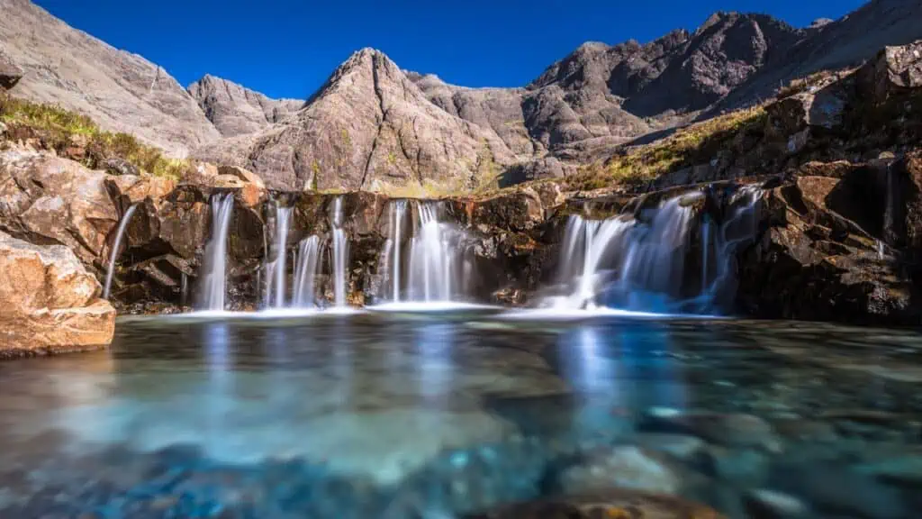 Fairy Pools in Isle of Skye, Scotland