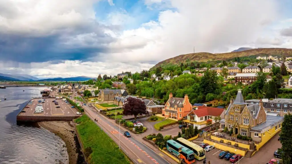 Fort William in Scotland