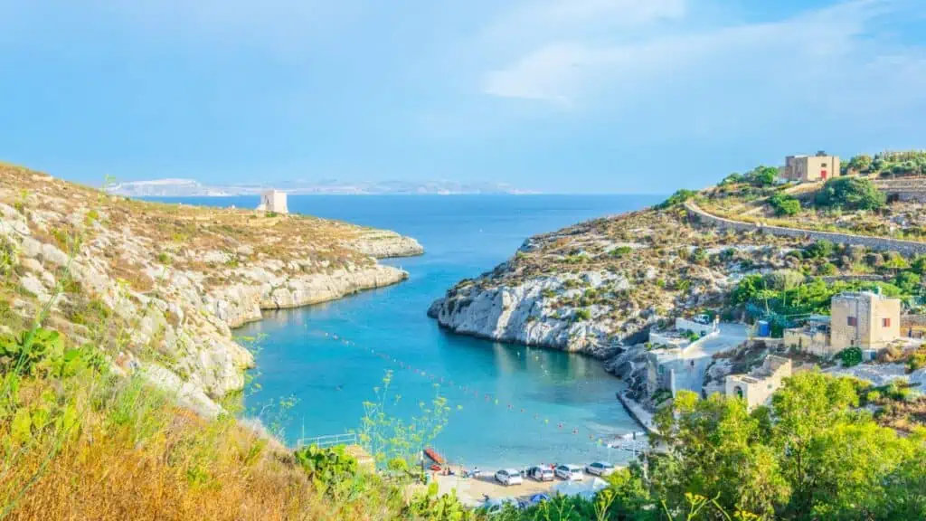 Mgarr-Ix Xini Bay in Gozo