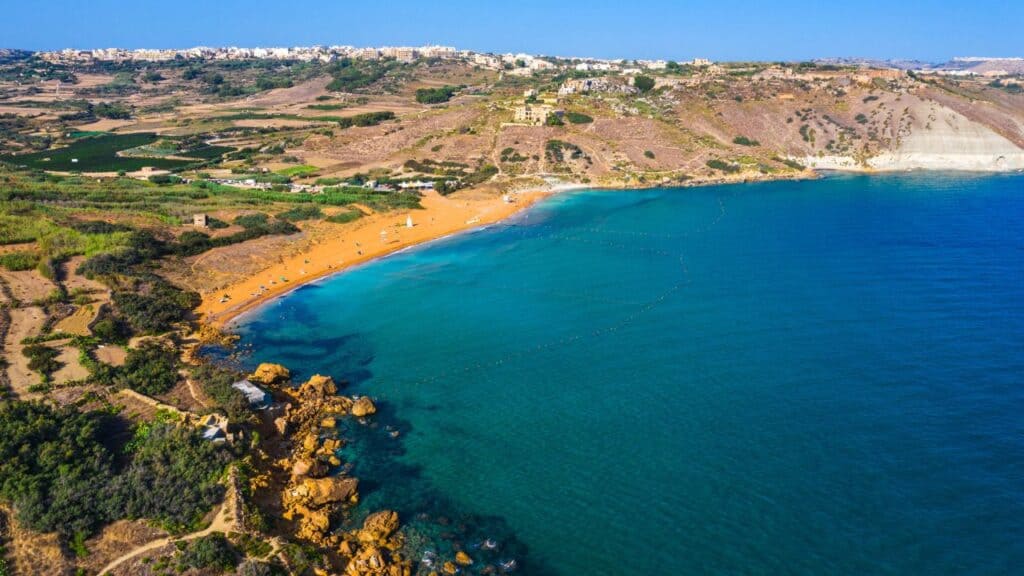 Ramla Bay Beach in Gozo