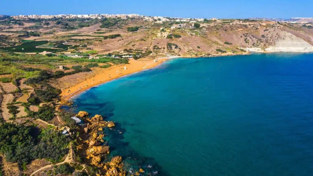 Ramla Bay Beach in Gozo