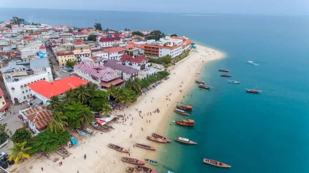 Stone Town on Zanzibar Island