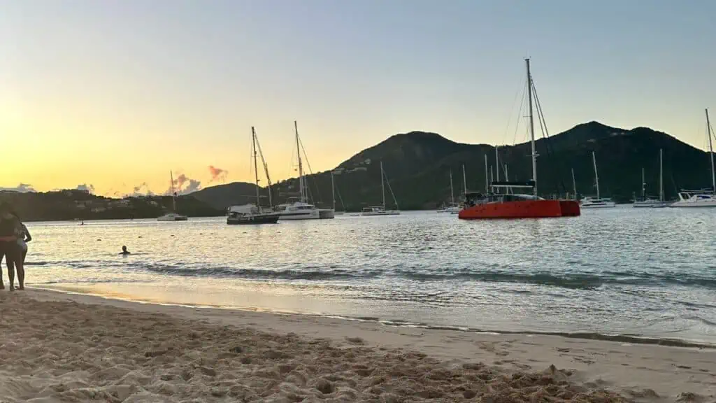 Sunset in Antigua