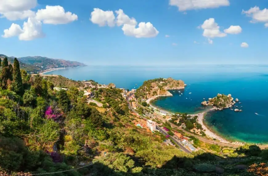 Taormina in Sicily, Italy