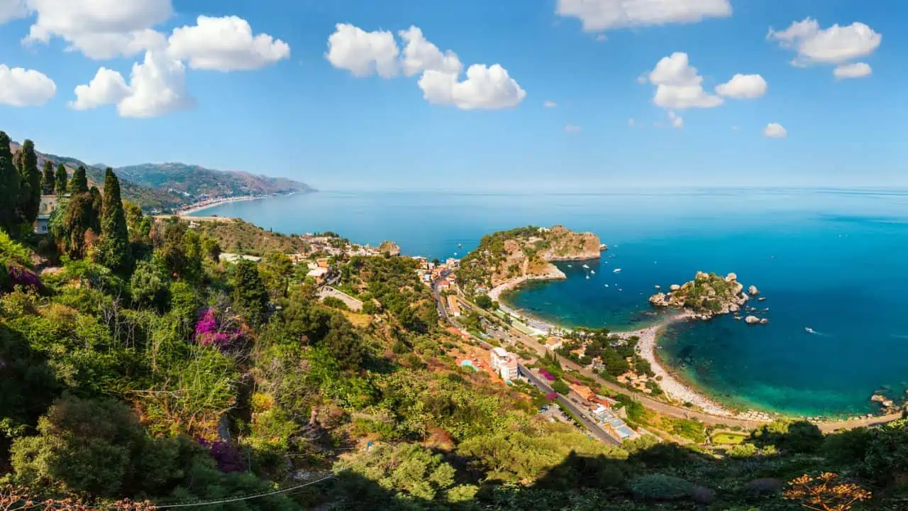 Taormina in Sicily, Italy