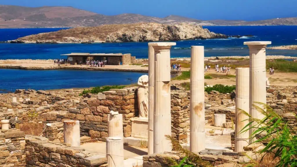 The House of Cleopatra, Delos island, Greece