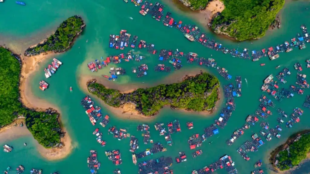 Cat Ba Island in Vietnam