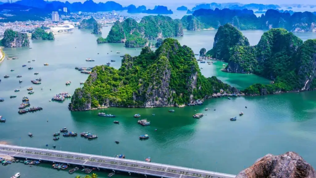 Ha Long Bay in Vietnam