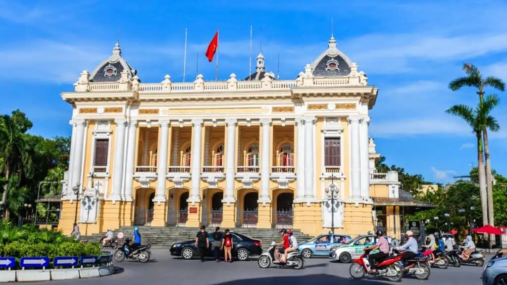 Hanoi Opera House in Hanoi, Vietnam