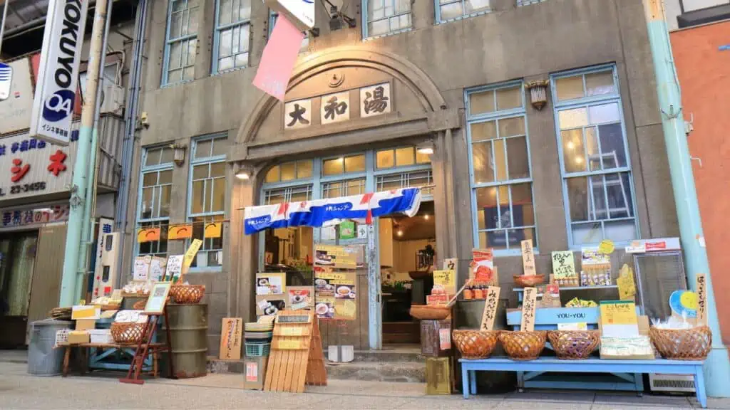 Historical Yamatoyu Gift Shop in Hiroshima, Japan