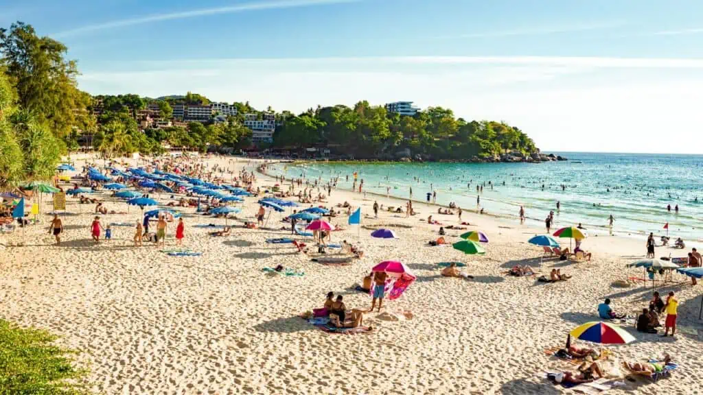 Kata Beach in Phuket, Thailand