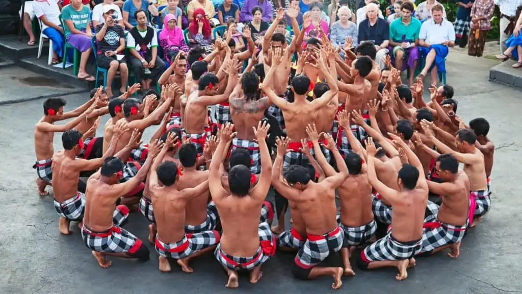 Kecak Dance in Uluwatu, Balii